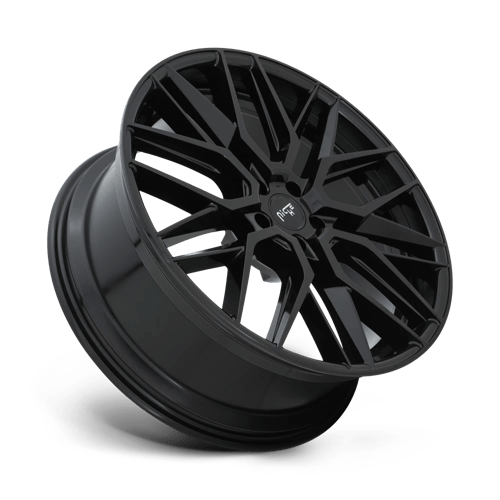 Niche 1pc M224 Gamma 22x9 5x120 38 74.1 Gloss Black
