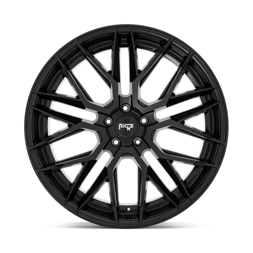 Niche 1pc M224 Gamma 22x10.5 5x130 35 84.1 Noir Brillant