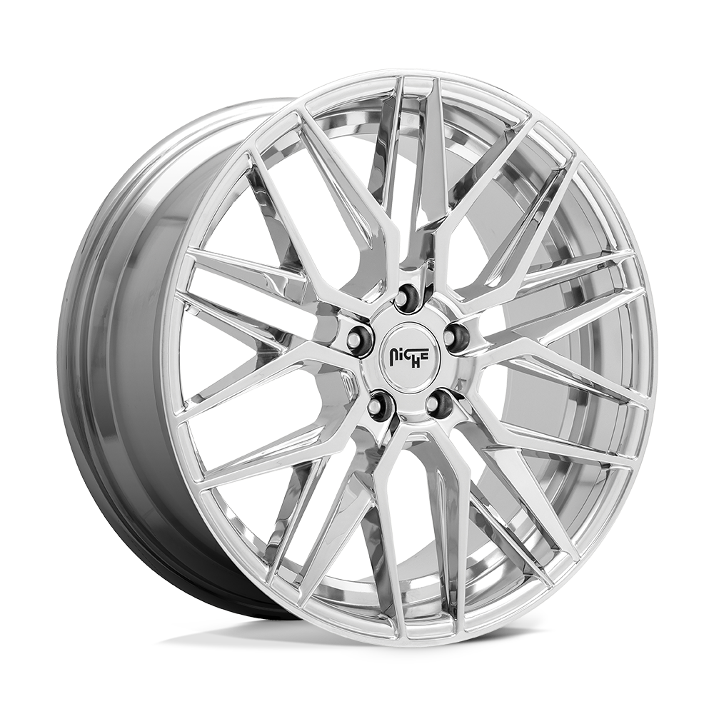 Niche 1pc M249 Gamma 18x8 5x120 40 72.56 Chromé