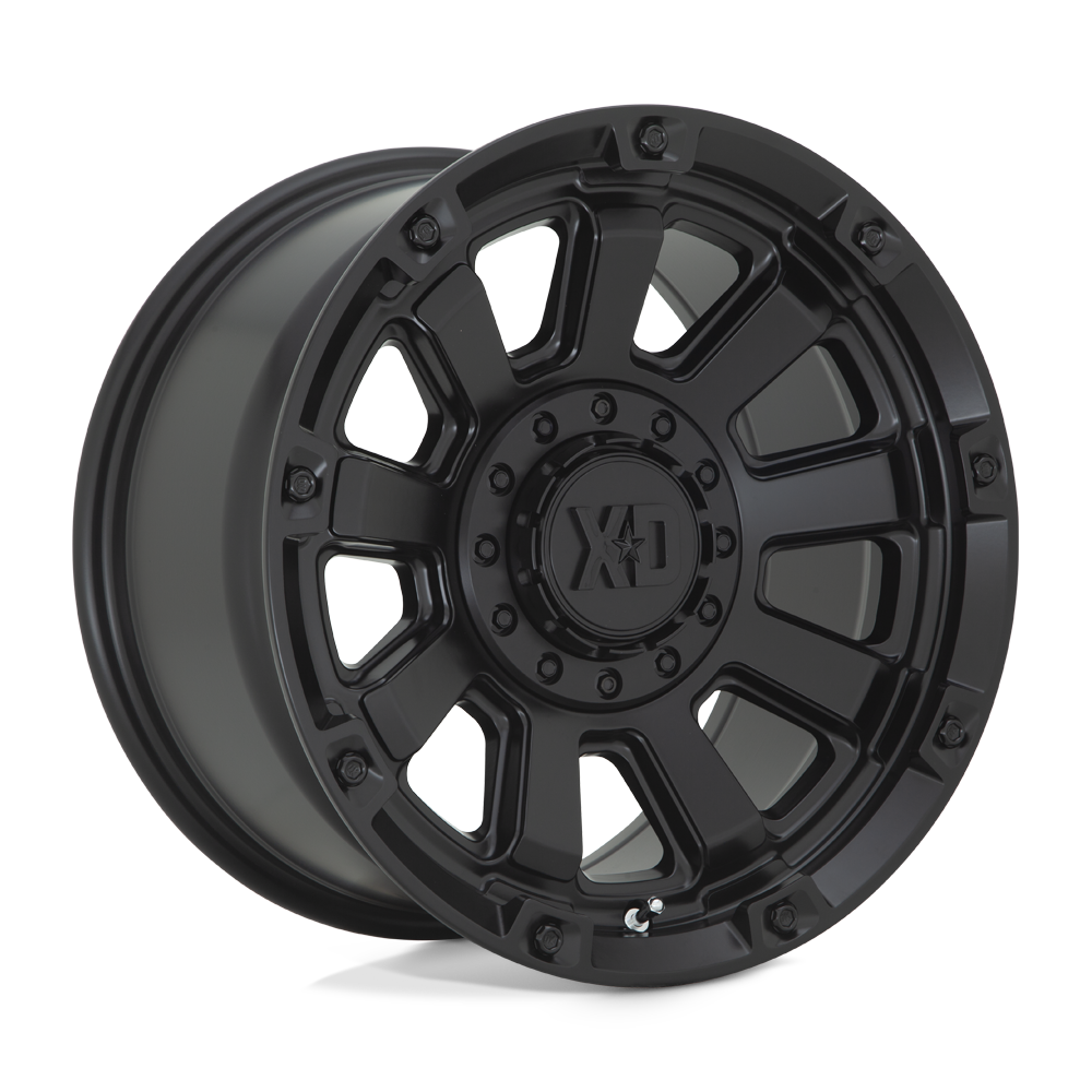XD Wheels Xd852 Gauntlet 20x9 8x165.1 0 125.1 Noir satiné