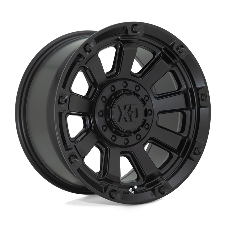 XD Wheels Xd852 Gauntlet 20x9 8x165.1 0 125.1 Noir satiné