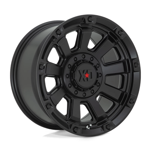 XD Wheels Xd852 Gauntlet 20x9 8x165.1 0 125.1 Noir satiné
