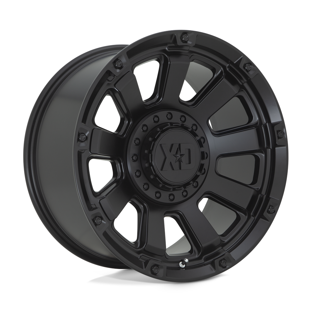 XD Wheels Xd852 Gauntlet 20x10 6x135 / 6x139.7 -18 106.1 Noir satiné
