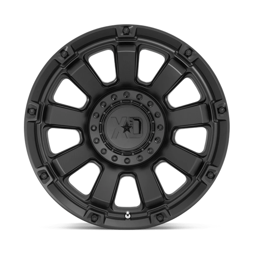 XD Wheels Xd852 Gauntlet 20x10 6x135 / 6x139.7 -18 106.1 Noir satiné