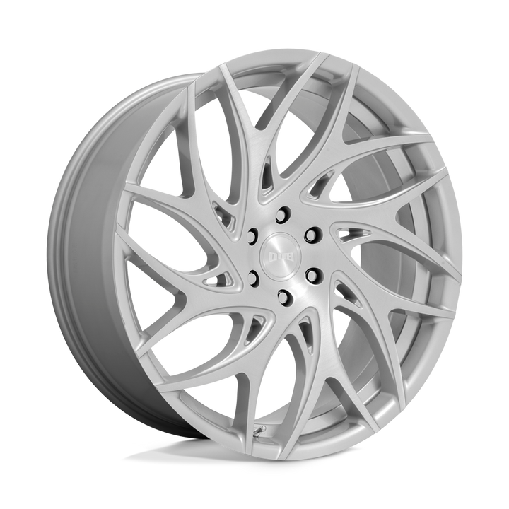 Dub 1pc S261 Chèvre 24x10 5x127 10 78.1 Argent Brossé Face