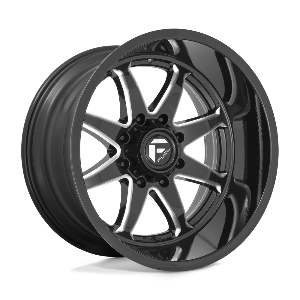 CARBURANT TOUT-TERRAIN D749 HAMMER 22X12 6X135 -44 87.1 NOIR BRILLANT FRAISÉ