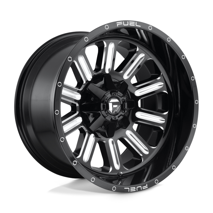 CARBURANT TOUT-TERRAIN D620 HARDLINE 20X9 5X139.7 / 5X150 1 110.1 NOIR BRILLANT FRAISÉ