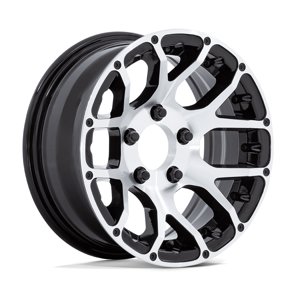 Helo He1825 14x6 5x114.3 -6 74.4 Gloss Black Machined