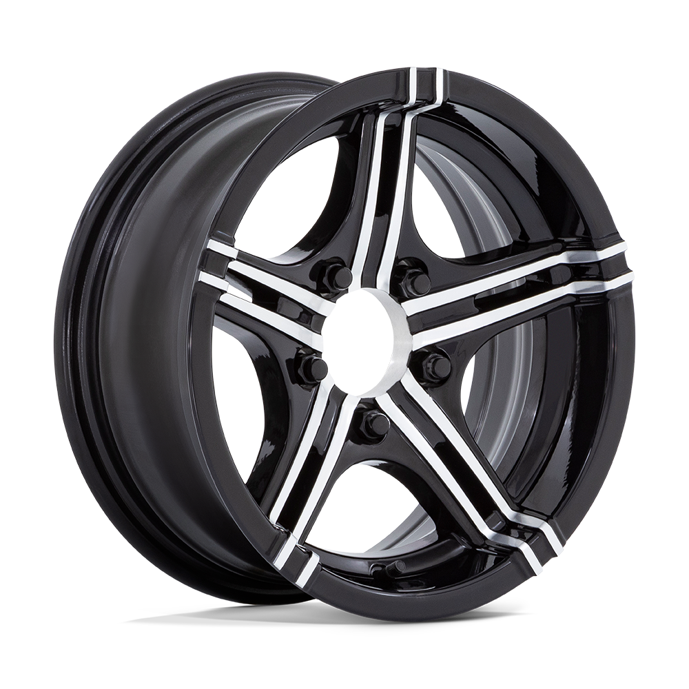 Helo He1827 14x6 5x114.3 -6 74.4 Gloss Black Machined
