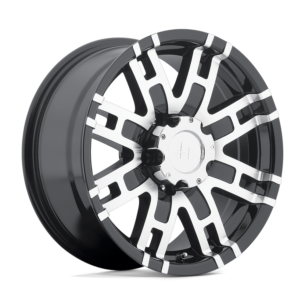 Helo He835 17x8 6x139.7 0 106.1 Gloss Black Machined