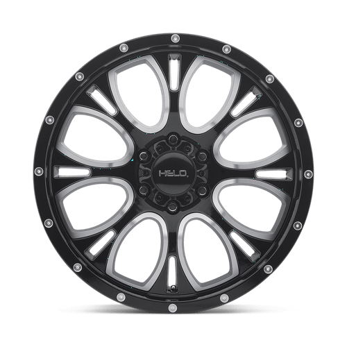 Helo He879 20x9 6x139.7 18 106.1 Noir Brillant Usiné