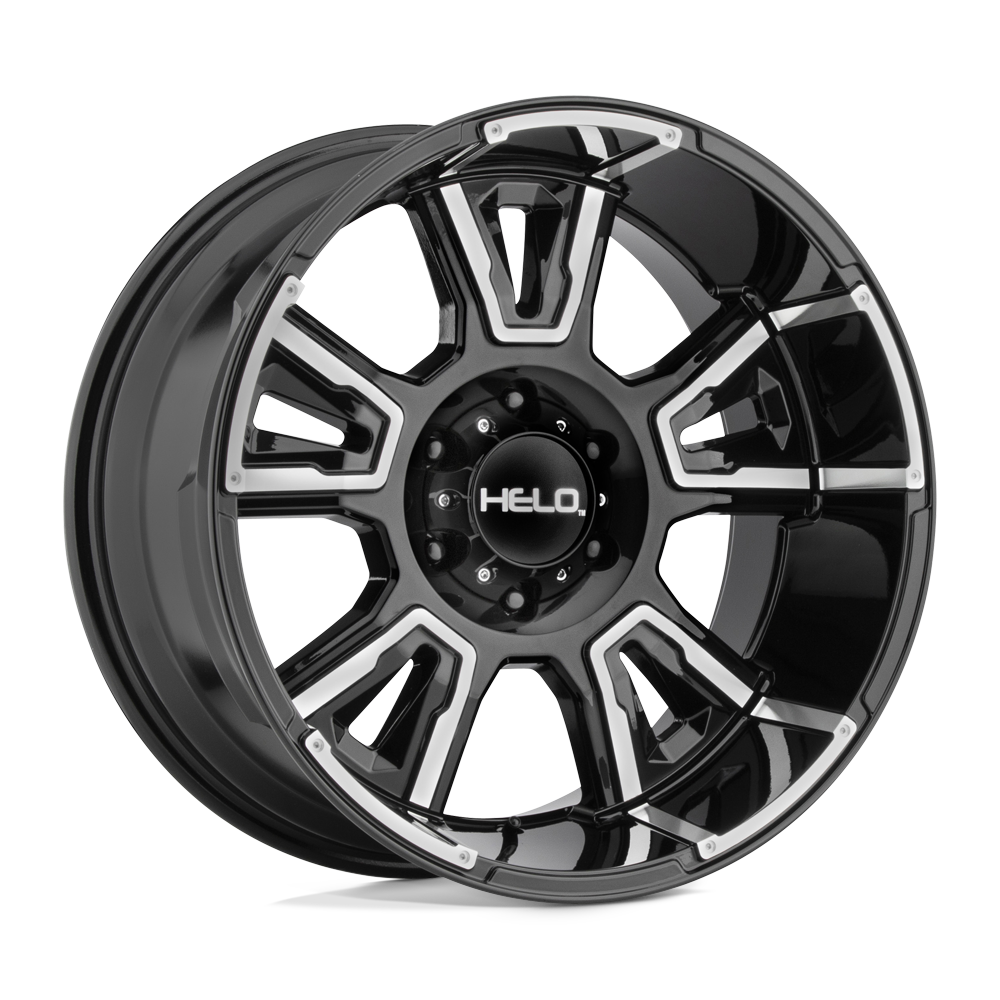 Helo He914 20x9 6x139.7 0 106.1 Noir Brillant Usiné