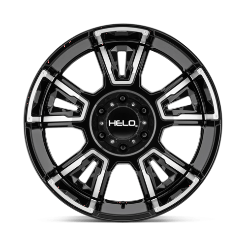 Helo He914 20x9 6x139.7 0 106.1 Noir Brillant Usiné