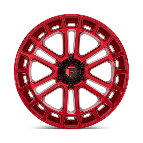 CHAUFFAGE CARBURANT TOUT TERRAIN D719 22X10 6X139.7 -13 106.1 ROUGE CANDY USINÉ