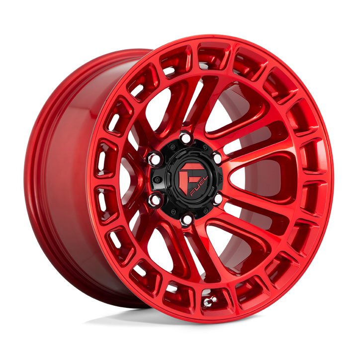 CHAUFFAGE CARBURANT TOUT-TERRAIN D719 17X9 6X139.7 -12 106.1 ROUGE CANDY USINÉ