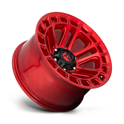 CHAUFFAGE CARBURANT TOUT-TERRAIN D719 17X9 6X139.7 -12 106.1 ROUGE CANDY USINÉ