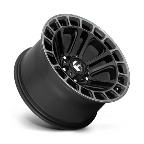 CHAUFFAGE CARBURANT TOUT-TERRAIN D720 18X9 6X139.7 1 106.1 NOIR MAT DOUBLE TEINTE FONCÉE USINÉ