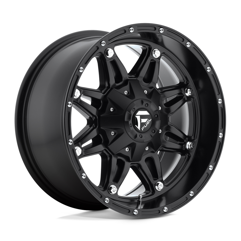 Carburant 1PC D531 Hostage 17x9 6x135 / 6x139.7 -12 106.1 Noir Mat