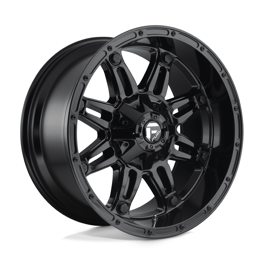 CARBURANT TOUT-TERRAIN D625 HOSTAGE 20X10 8X165.1 -18 125.1 NOIR BRILLANT