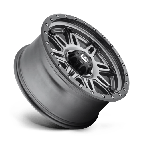 FUEL OFF-ROAD D568 HOSTAGE III 20X9 5X150 1 110.1 ANNEAU PERLE NOIR GUN METAL MAT