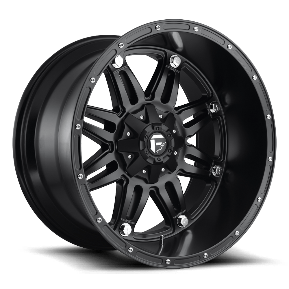 Fuel Off-Road D531 Hostage 22x12 6x135 / 6x139.7 -44 106.1 Matte Black
