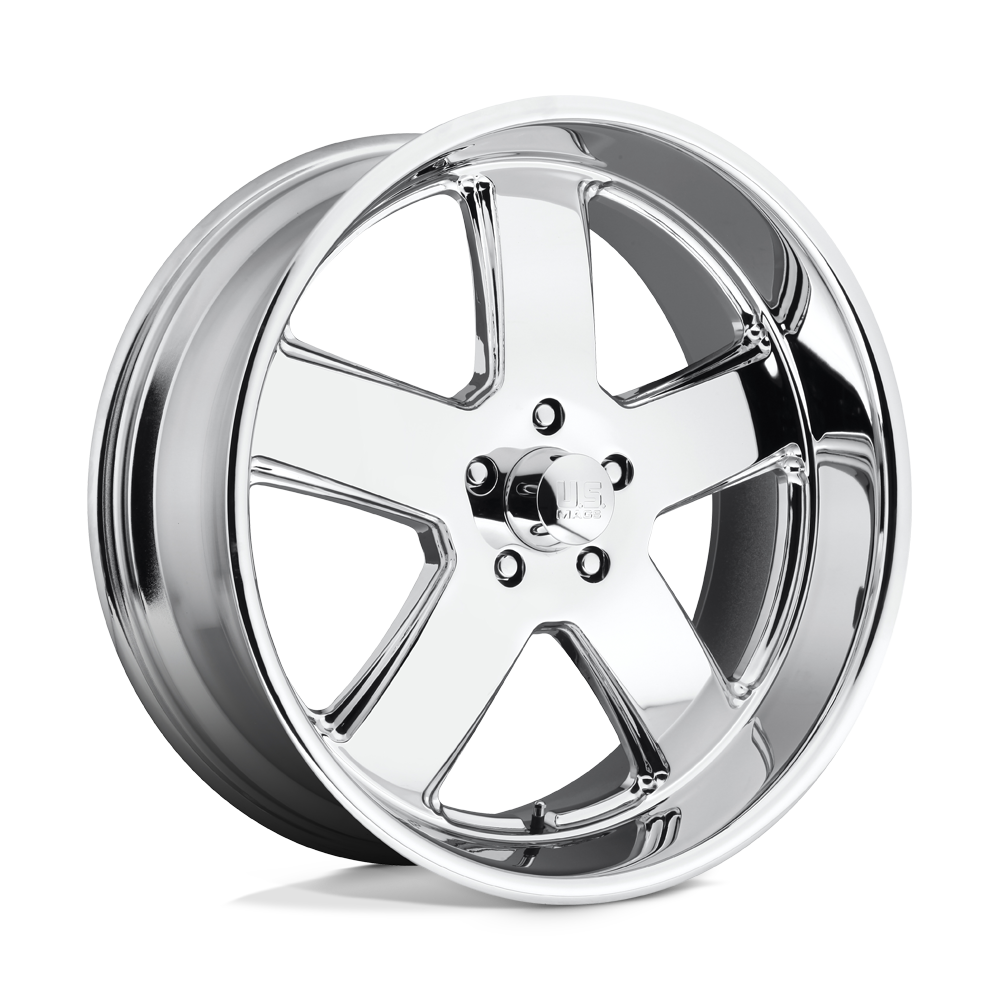 Us Mag 1pc U116 Hustler 20x9.5 5x127 1 78.1 Chrome Plated