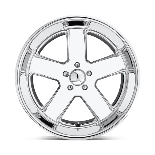 Us Mag 1pc U116 Hustler 20x9.5 5x127 1 78.1 Chrome Plated