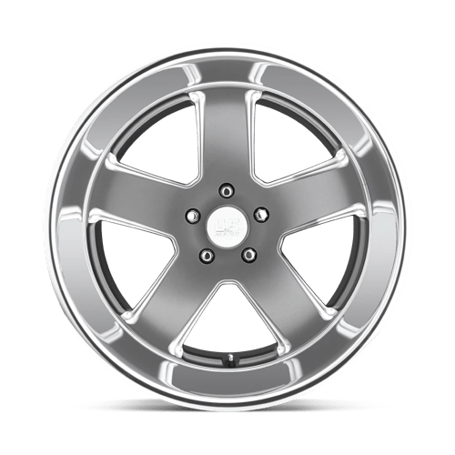 Us Mag 1pc U118 Hustler 22x9 5x127 1 78.1 Matte Gun Metal