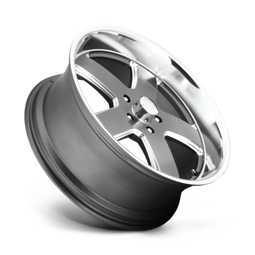 Us Mag 1pc U118 Hustler 22x9 5x127 1 78.1 Matte Gun Metal