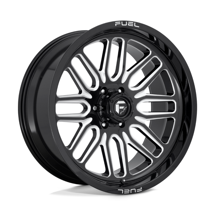 CARBURANT TOUT-TERRAIN D662 IGNITE 20X10 8X180 -18 124.2 NOIR BRILLANT FRAISÉ
