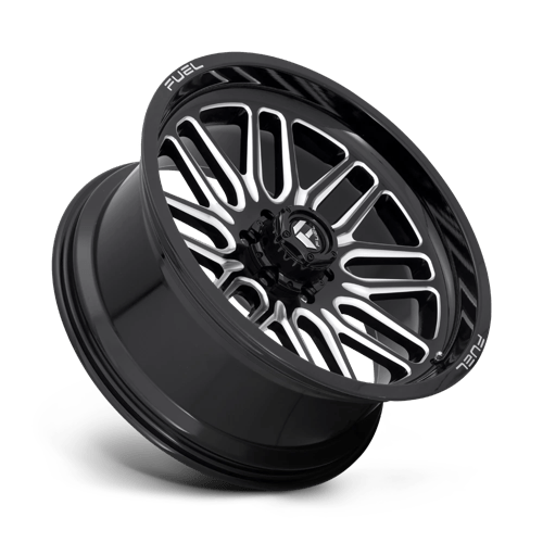 CARBURANT TOUT-TERRAIN D662 IGNITE 20X9 6X135 19 87.1 NOIR BRILLANT FRAISÉ