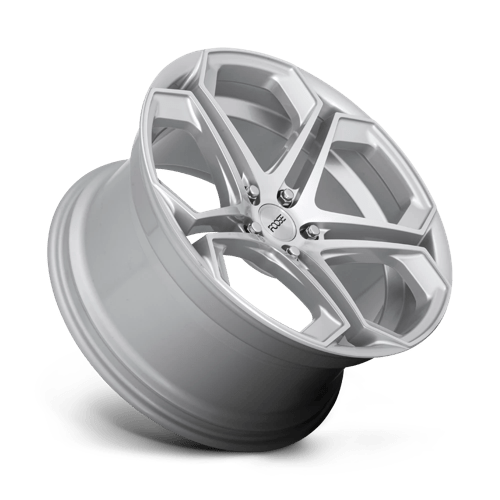 Foose 1pc F170 Impala 20x10.5 5x115 20 71.5 Argent Brillant Usiné