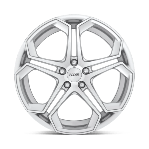 Foose 1pc F170 Impala 20x10.5 5x114.3 40 72.56 Gloss Silver Machined