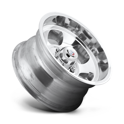 Us Mag 1pc U101 Indy 15x8 5x120.65 -12 72.56 High Luster Polished
