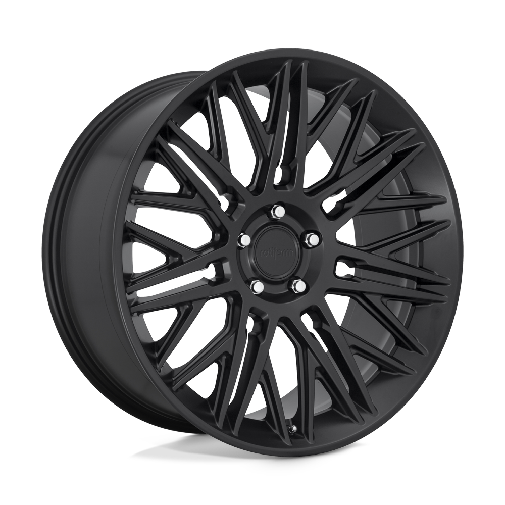 Rotiform 1pc R164 Jdr 22x10 5x120 30 72.56 Matte Black