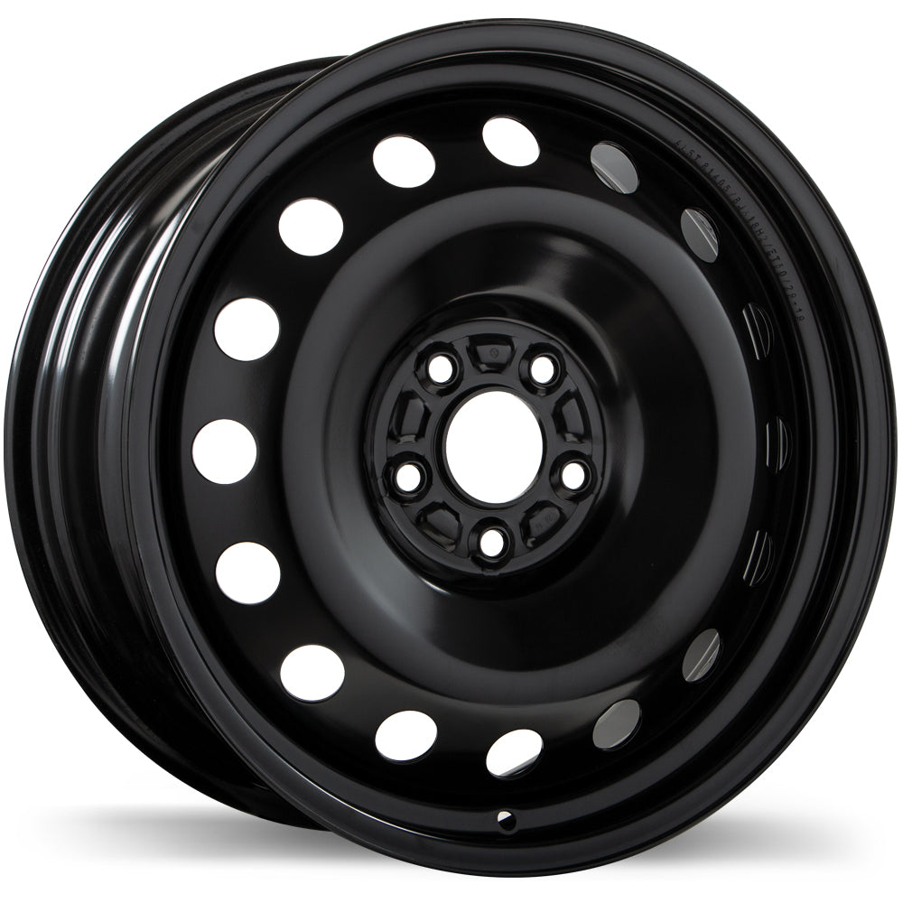 Steel / Acier Steel Wheel 18x8.0 5x120mm +50 64.1mm  Black