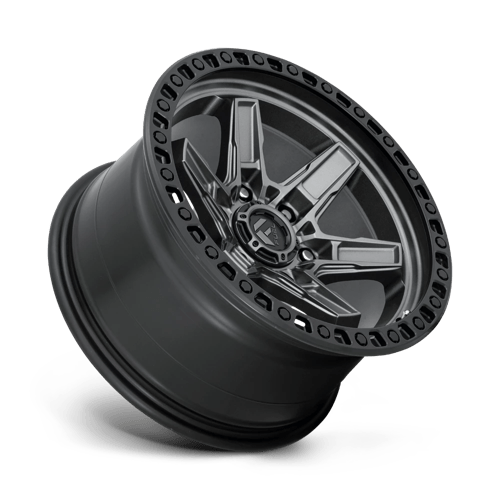 FUEL OFF-ROAD D698 KICKER 20X9 5X150 1 110.1 ANNEAU PERLE NOIR GUN METAL MAT