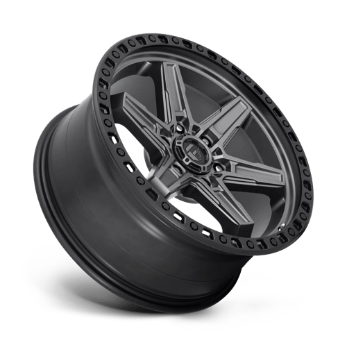 FUEL OFF-ROAD D698 KICKER 20X9 6X114.3 20 66.06 ANNEAU PERLE NOIR GUN METAL MAT