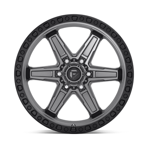 FUEL OFF-ROAD D698 KICKER 20X9 6X114.3 20 66.06 ANNEAU PERLE NOIR GUN METAL MAT