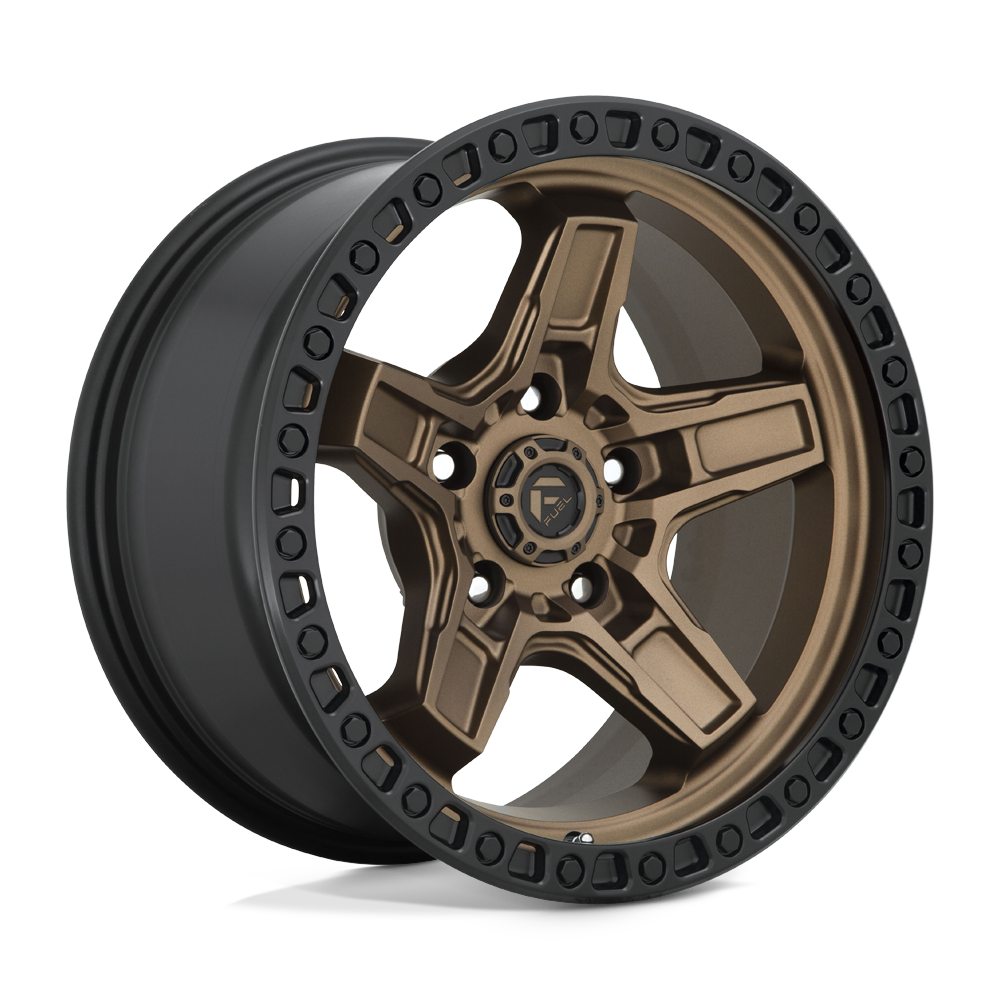 FUEL OFF-ROAD D699 KICKER 17X9 5X127 -12 71.5 ANNEAU PERLE NOIR BRONZE MAT