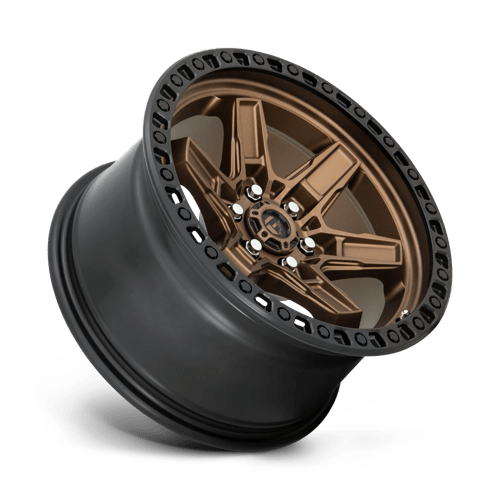 FUEL OFF-ROAD D699 KICKER 17X9 6X114.3 12 66.06 ANNEAU BILLE NOIR BRONZE MAT