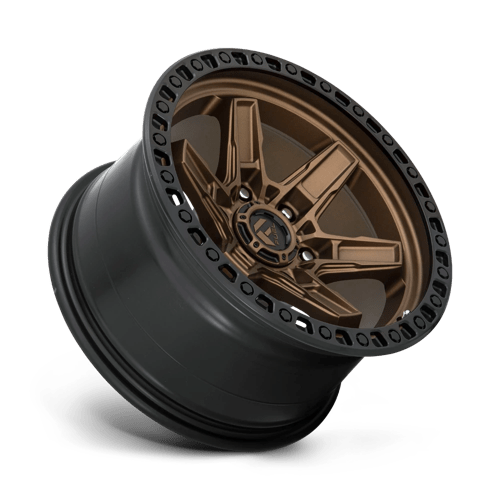 FUEL OFF-ROAD D699 KICKER 17X9 6X139.7 -12 106.1 BRONZE MAT NOIR BEAD RING