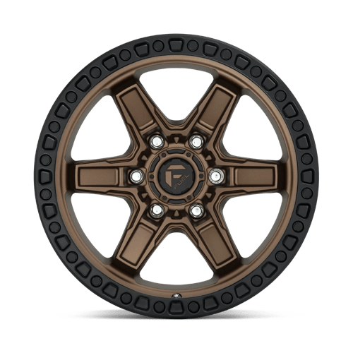 FUEL OFF-ROAD D699 KICKER 17X9 6X139.7 1 106.1 ANNEAU BILLE NOIR BRONZE MAT
