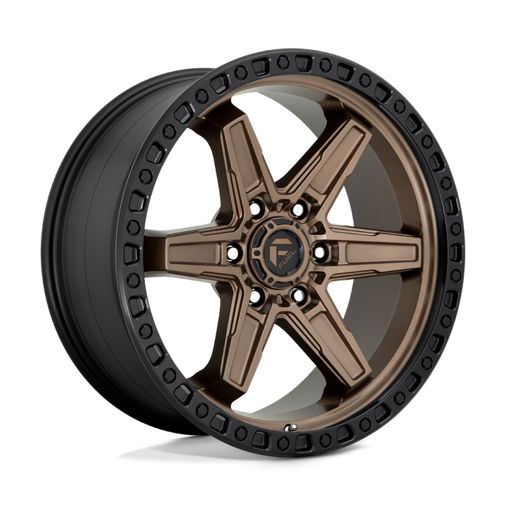 FUEL OFF-ROAD D699 KICKER 20X9 6X139.7 20 106.1 ANNEAU PERLE NOIR BRONZE MAT