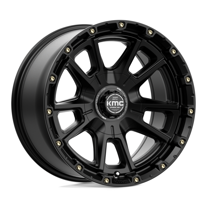 KMC Wheels Km100 Sync 17x9 6x135 / 6x139.7 0 106.1 Satin Black