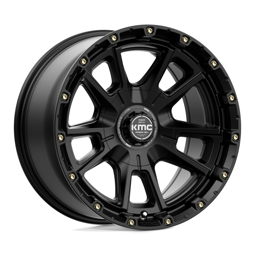 KMC Wheels Km100 Sync 20x9 5x150 18 110.1 Satin Black