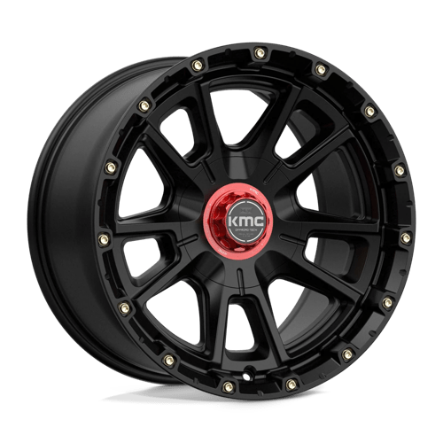 KMC Wheels Km100 Sync 17x9 6x135 / 6x139.7 0 106.1 Satin Black