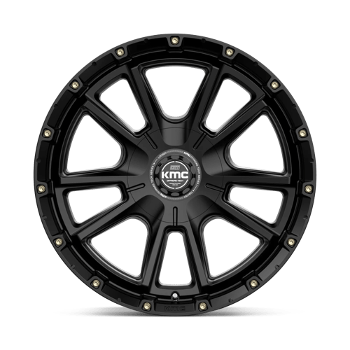Jantes KMC Km100 Sync 20x9 6x114.3 / 6x139.7 18 78.1 Noir satiné