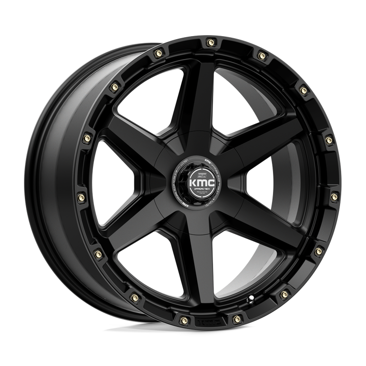 KMC Wheels Km101 Tempo 20x9 6x135 / 6x139.7 0 106.1 Satin Black