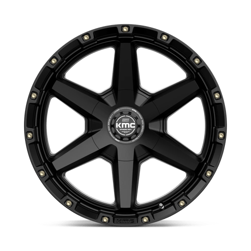 KMC Wheels Km101 Tempo 20x9 6x135 / 6x139.7 0 106.1 Satin Black